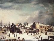 Winter Scene in Brooklyn Francis Guy